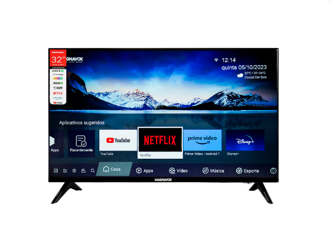 Smart TV Magnavox 32" Full HD Android WiFi