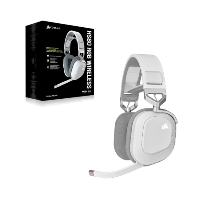 Auriculares Corsair HS80 RGB